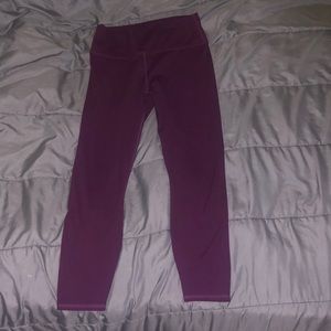 Maroon Guru Active Leggings Women’s Medium
